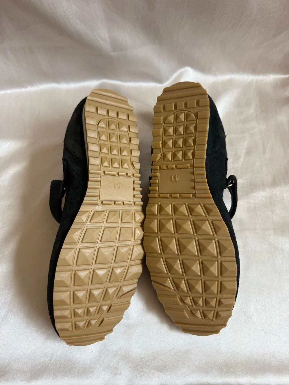 Maeve Anthropologie Black Ballet Flats with Suede Toe